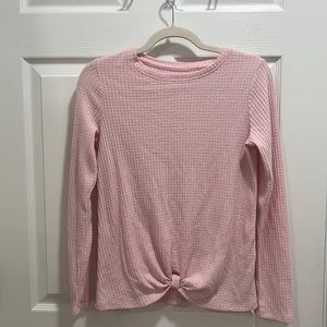 Cat and Jack long sleeve pink shirt XL